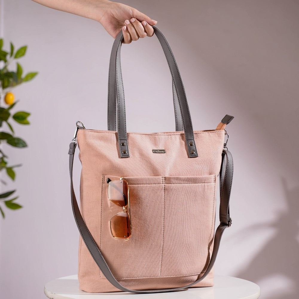 Pink Canvas Tote Bag Online Premium Tote Bag Nestasia