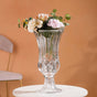 Vintage Pedestal Flower Vase 16 Inch