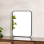 Vanity Makeup Mirror Black 20 x 16 Inches - Wall mirror for home decor | Living room, bathroom & bedroom decoration ideas