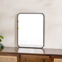 Vanity Makeup Mirror Black 20 x 16 Inches - Wall mirror for home decor | Living room, bathroom & bedroom decoration ideas