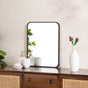 Vanity Makeup Mirror Black 20 x 16 Inches - Wall mirror for home decor | Living room, bathroom & bedroom decoration ideas