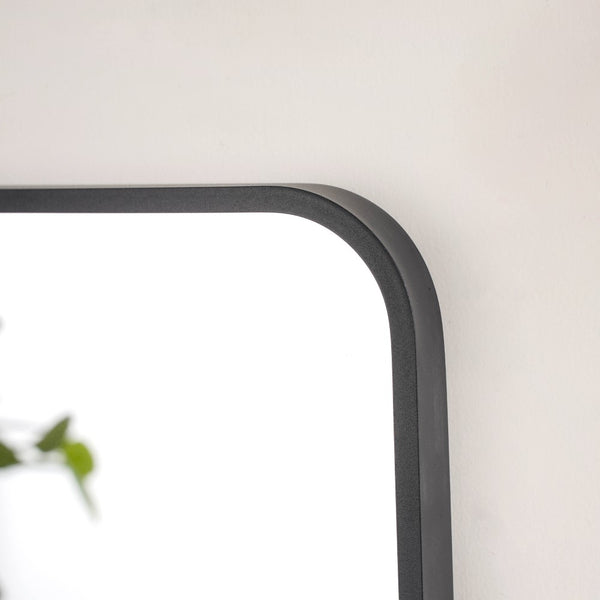 Vanity Makeup Mirror Black 20 x 16 Inches - Wall mirror for home decor | Living room, bathroom & bedroom decoration ideas
