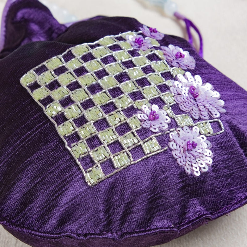 Kiara Potli Bag Purple