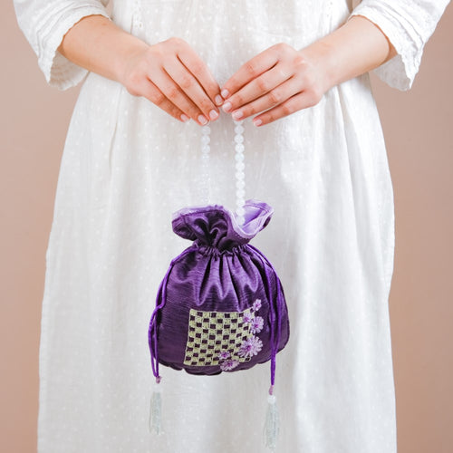 Kiara Potli Bag Purple