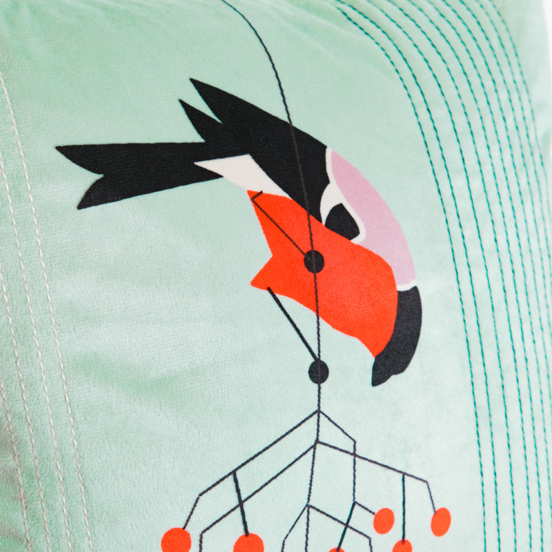 Bird On Twig Cushion Cover 16 inch