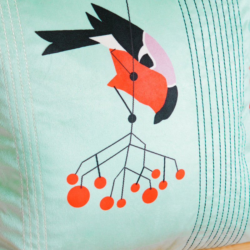 Bird On Twig Cushion Cover 16 inch