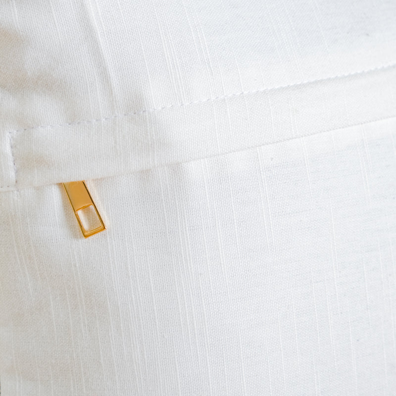 Circle Quilted Velvet Cushion Cover 16 inch