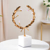 Laurel Wreath Sculpture Showpiece Gold