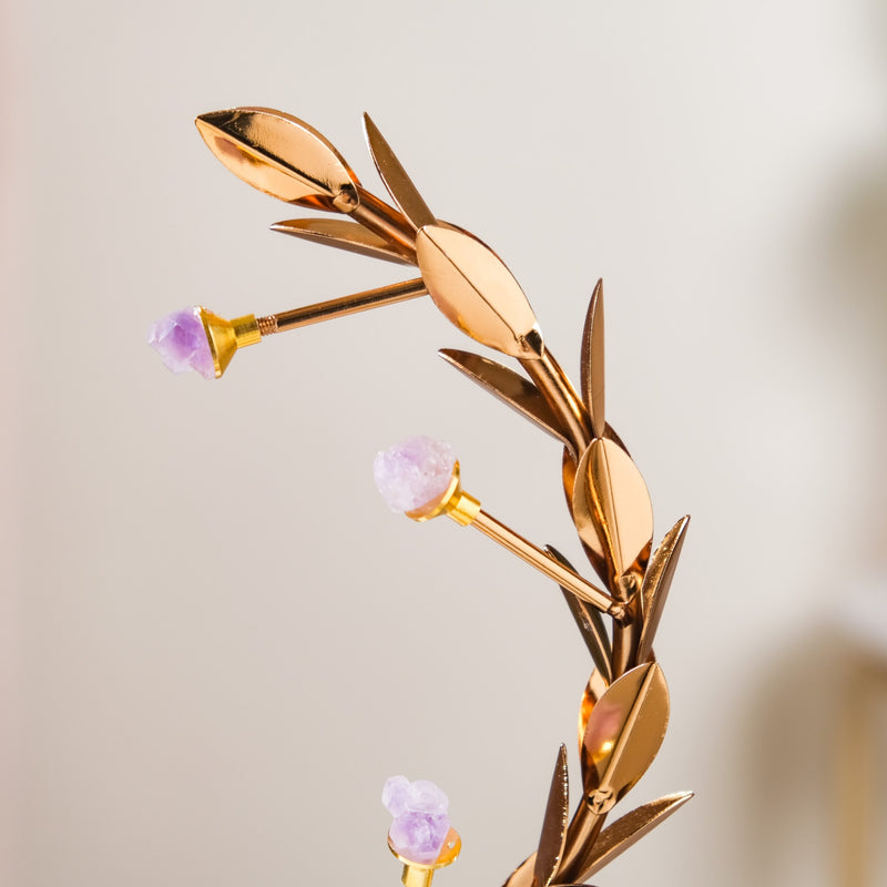 Laurel Wreath Sculpture Showpiece Gold