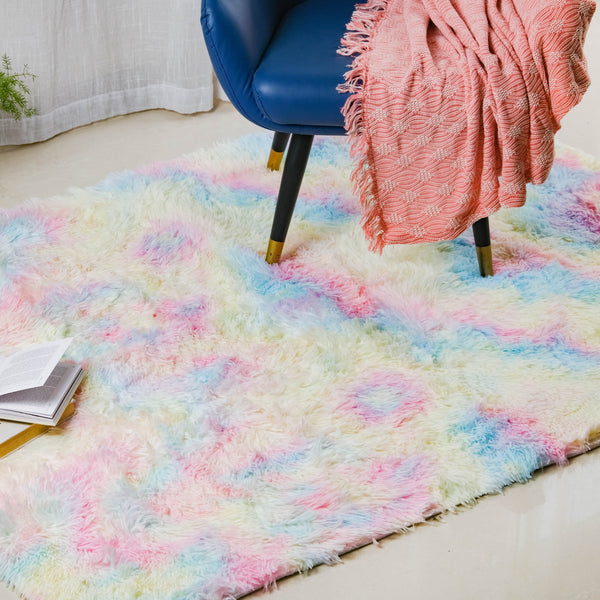 Tie Dye Rainbow Carpet