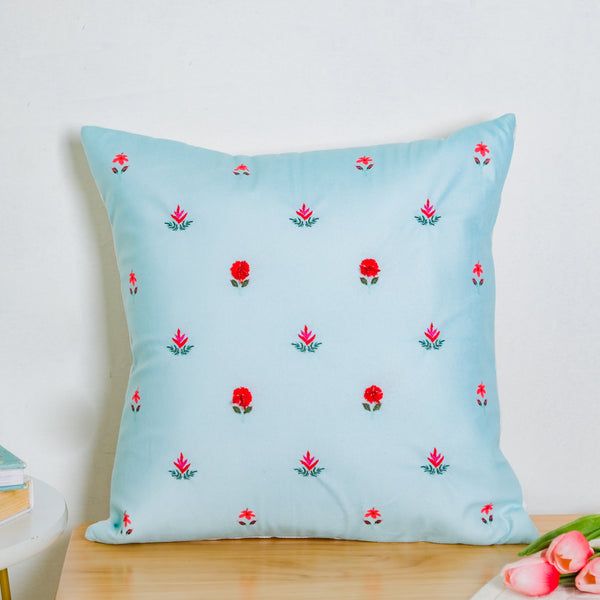 Red Orchids Cushion Cover 16 inch
