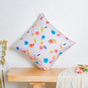 Multicoloured Blooms Cushion Cover 16 inch