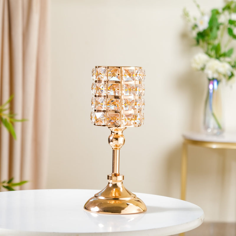 Luxe Crystal Votive Candle Holder Stand Medium