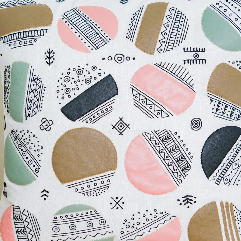 Abstract Circles Cushion Cover 16 inch