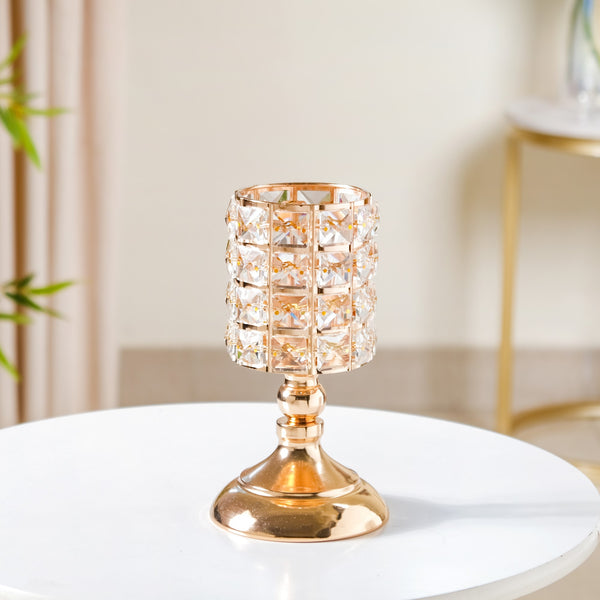 Luxe Crystal Votive Candle Holder Stand Small