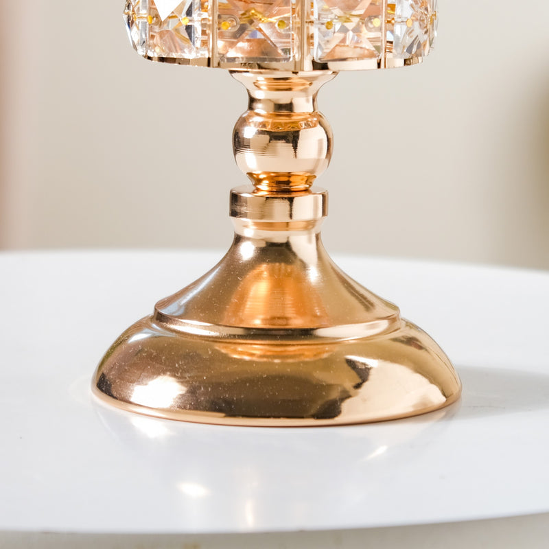 Luxe Crystal Votive Candle Holder Stand Small