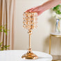 Luxe Crystal Votive Candle Holder Stand Large