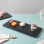 Black Rectangular Platter - Cheese board, serving platter,food platters | Plates for dining & home decor