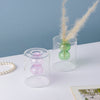 Designer Glass Vase - Glass flower vase for home decor, office and gifting | Room decoration items