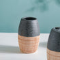 Celestria Black Ceramic Stoneware Bathroom Set Of 4