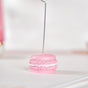 Macaron Table Card Clip Holder Pink 4.5 Inch