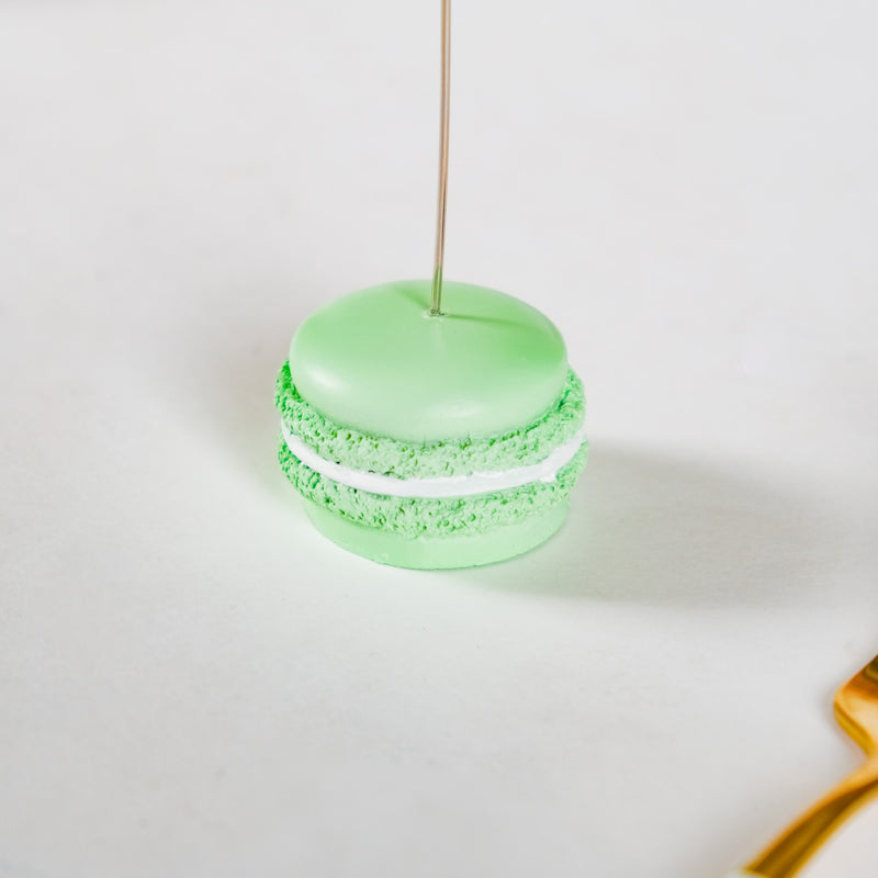 Macaron Table Card Clip Holder Green 4.5 Inch
