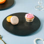 Black Round Cheese Board - Cheese board, serving platter,food platters | Plates for dining & home decor