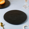 Black Round Cheese Board - Cheese board, serving platter,food platters | Plates for dining & home decor