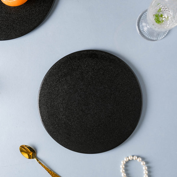 Black Round Cheese Board - Cheese board, serving platter,food platters | Plates for dining & home decor