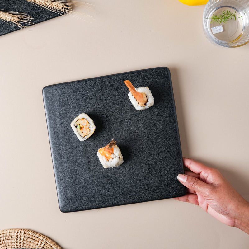 Square Charcuterie Board Medium - Cheese platter, serving platter, food platters | Plates for dining & home decor