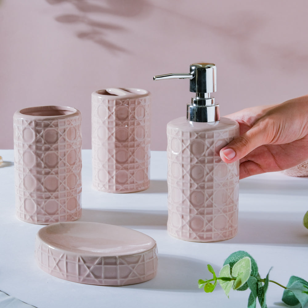 Dispenser sapone Texture rose 