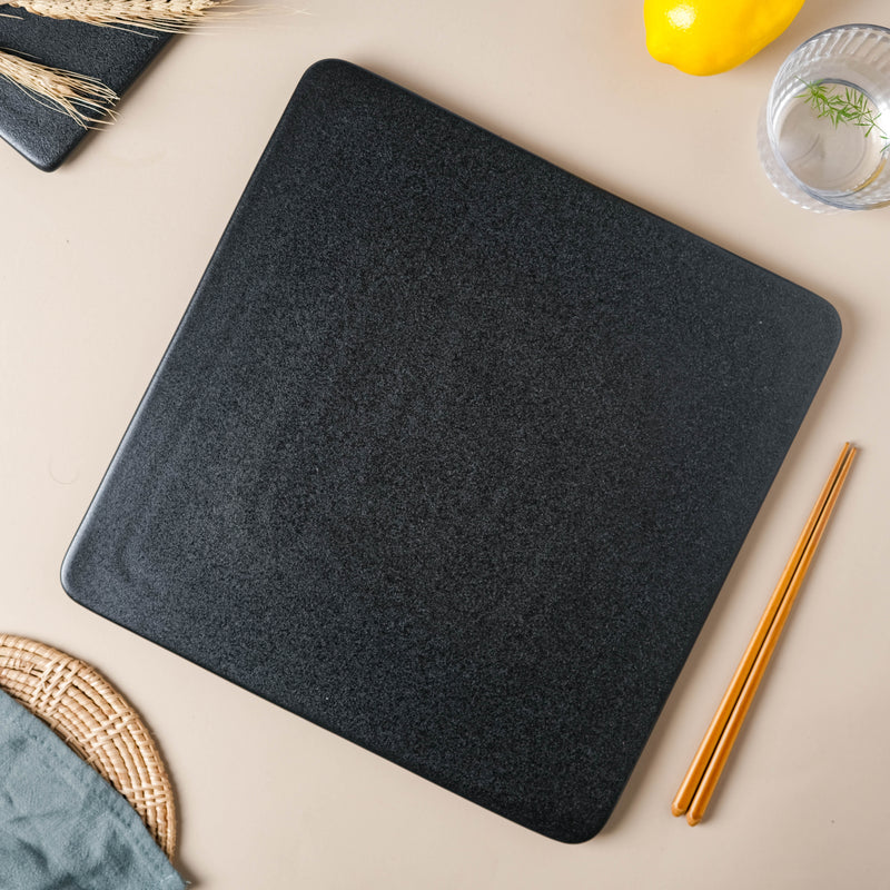 Square Charcuterie Board Large - Cheese platter, serving platter, food platters | Plates for dining & home decor