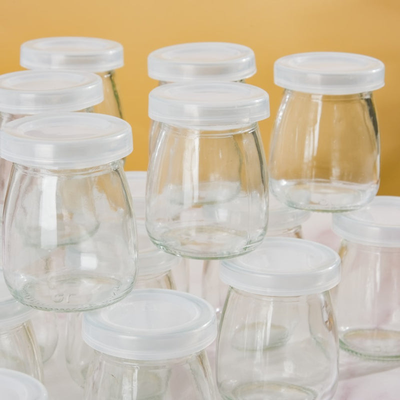 Glass Airtight Container Set Of 16 100ml - Jar