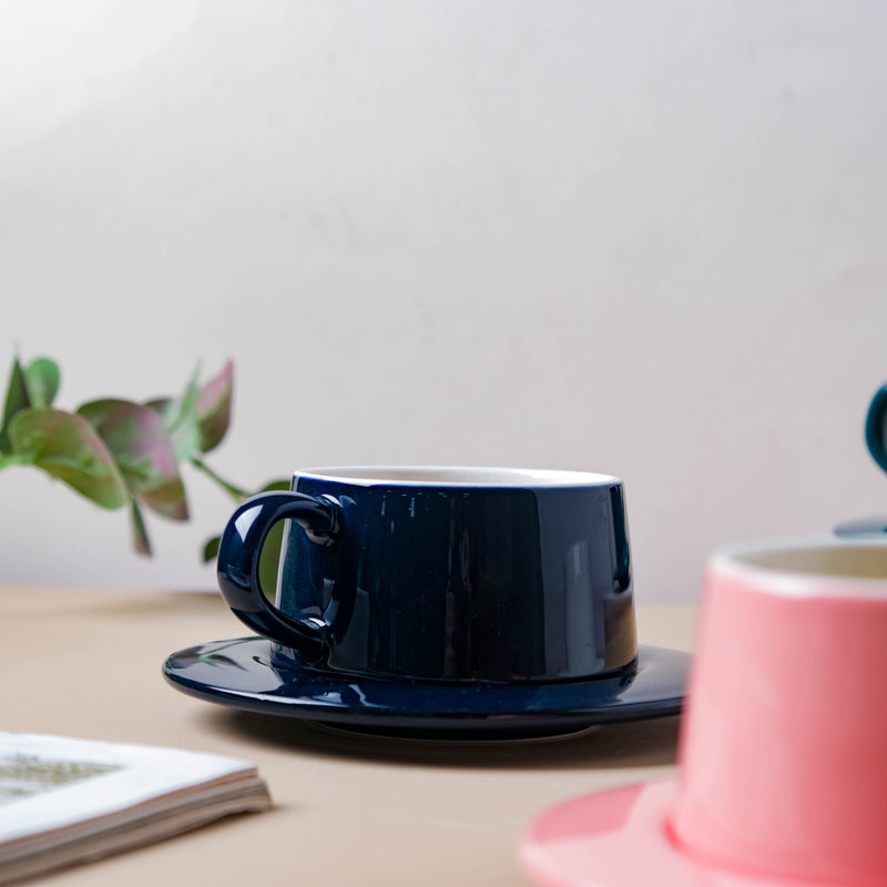 Teacup and Saucer Set- Tea cup, coffee cup, cup for tea | Cups and Mugs for Office Table & Home Decoration