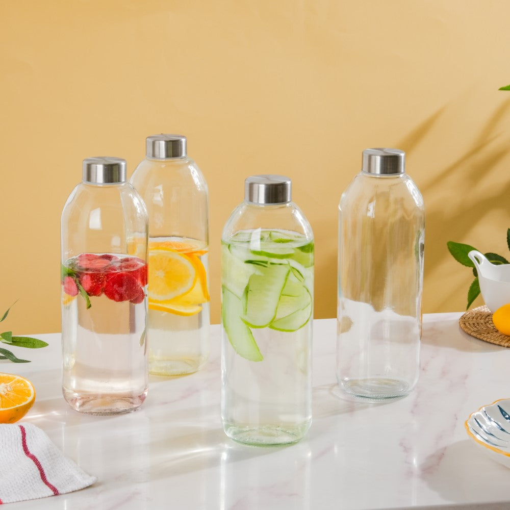 Beautiful and Minimal Glass Carafes and Water Bottles — The