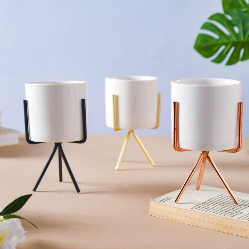 Porcelain Planter - Indoor plant pots and flower pots | Home decoration items