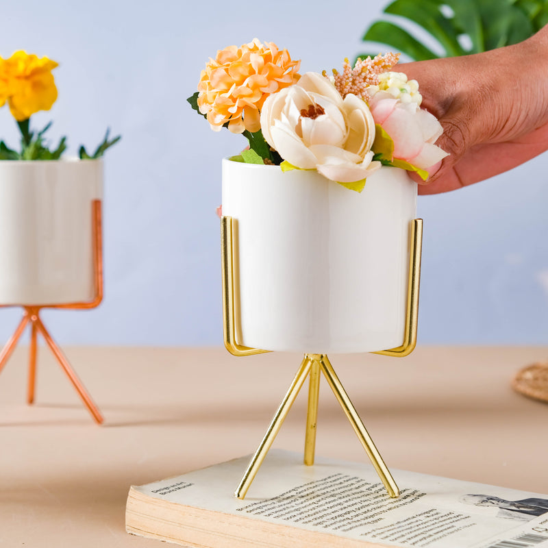 Porcelain Planter - Indoor plant pots and flower pots | Home decoration items