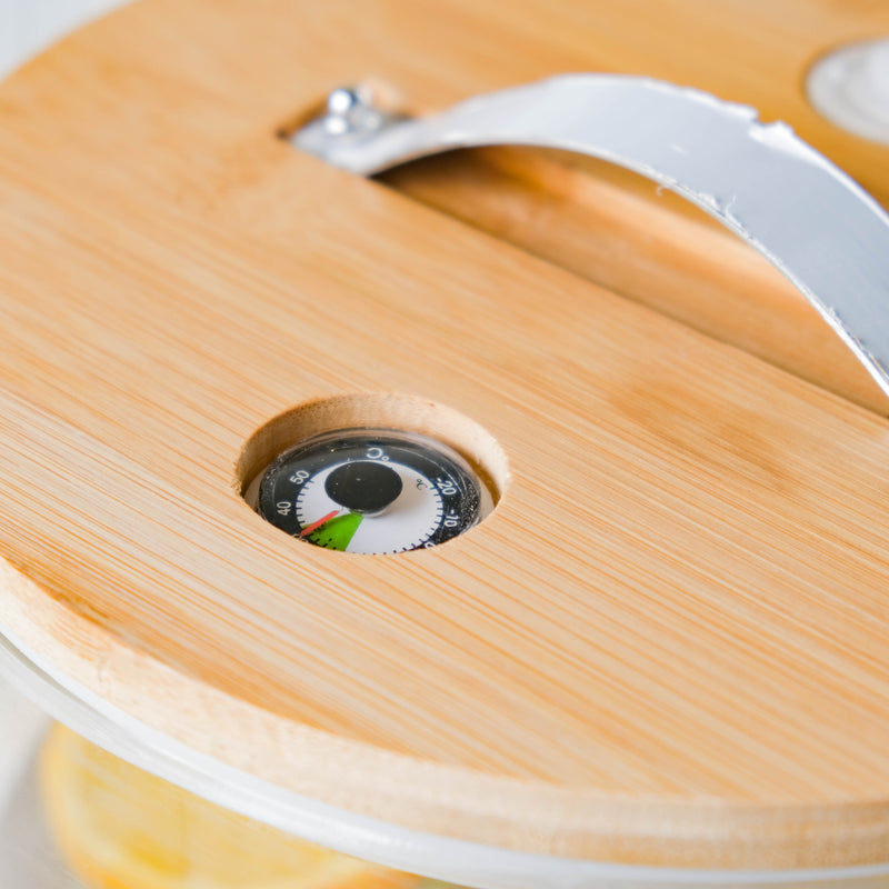 Glass Drink Dispenser Jar - Water dispenser, juice dispenser | Glass dispenser for Dining table & Home decor