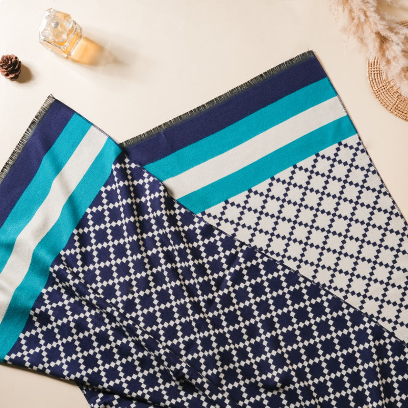 Chequered Super Soft Scarf For Women