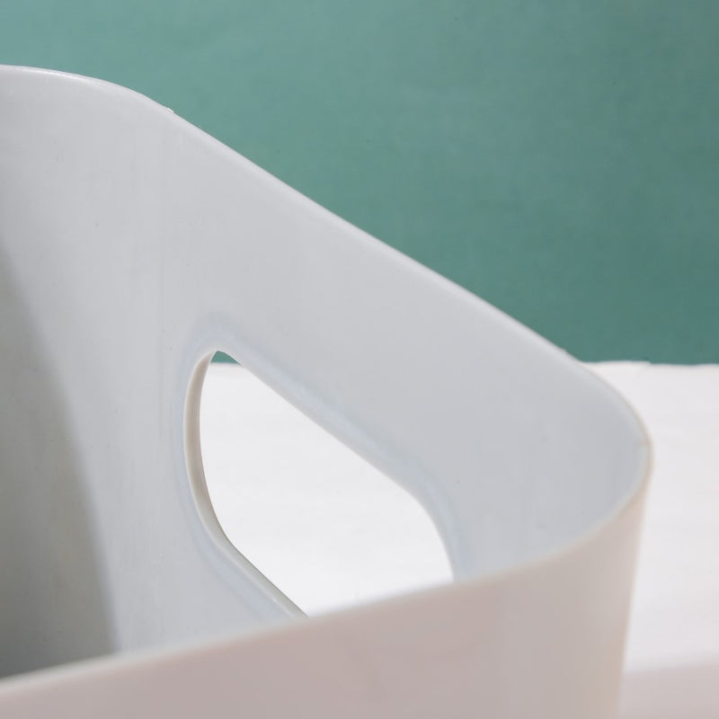 Multipurpose Storage Basket Grey Set Of 2 11 Inch - Basket | Organizer | Kitchen basket | Storage basket