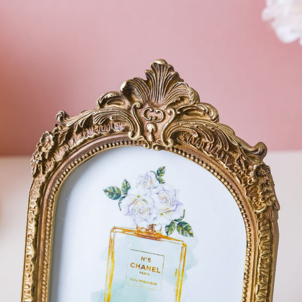 Vintage Photo Frame - Antique Gold - Picture frames and photo frames online | Table decor and home decor online
