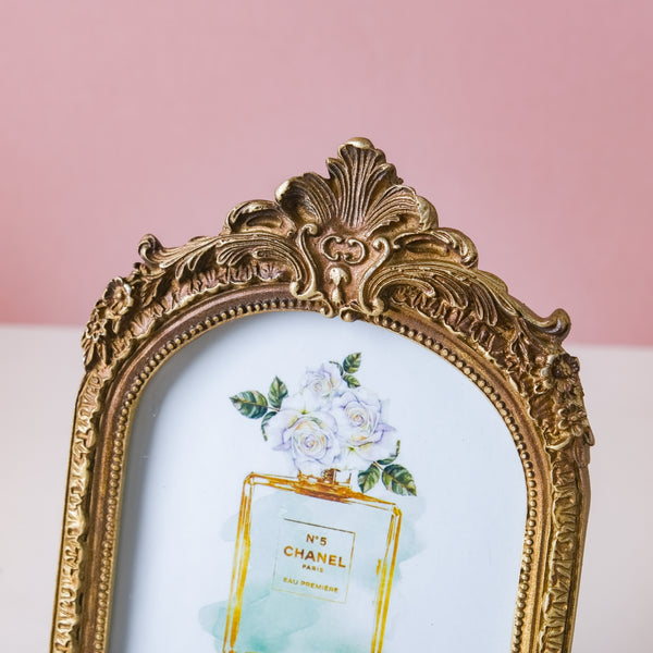 Vintage Photo Frame - Antique Gold - Picture frames and photo frames online | Table decor and home decor online