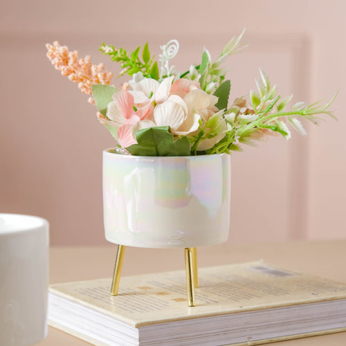 Small Pottery Planter - Indoor planters and flower pots | Home decor items