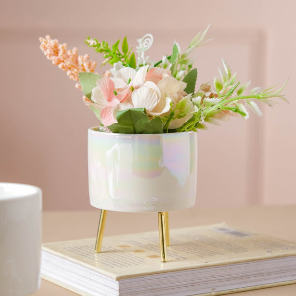 Small Pottery Planter - Indoor planters and flower pots | Home decor items