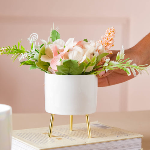 Small Pottery Planter - Indoor planters and flower pots | Home decor items