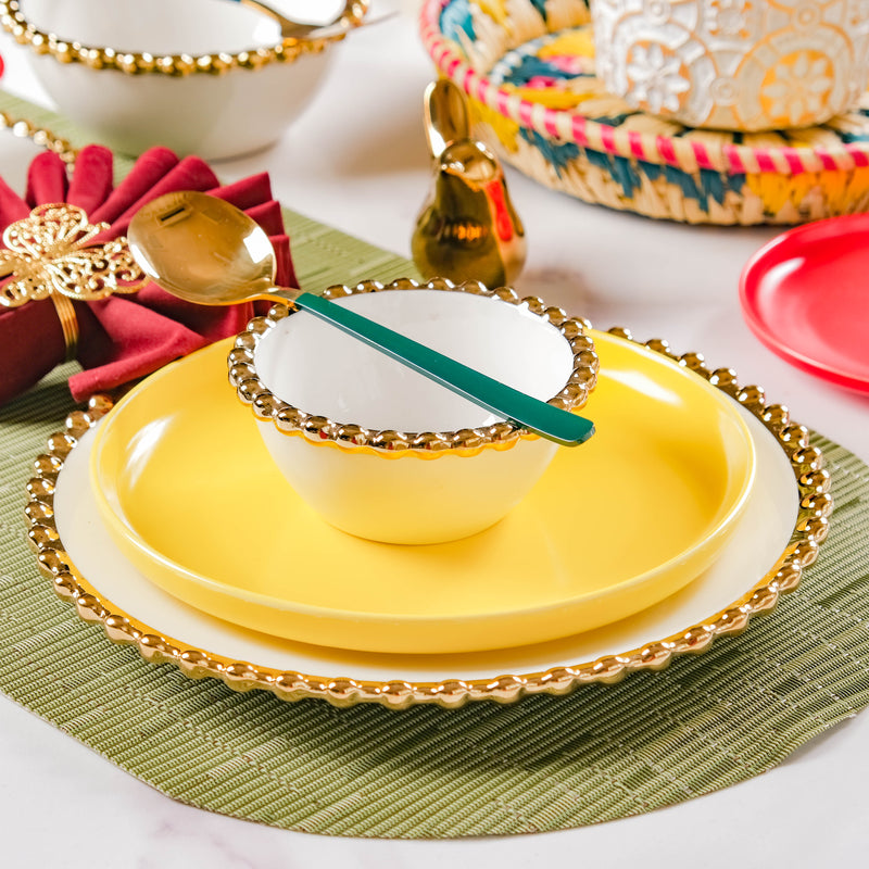 Elysian Scallop Side Bowl 230 ml - Bowl,ceramic bowl, snack bowls, curry bowl, popcorn bowls | Bowls for dining table & home decor