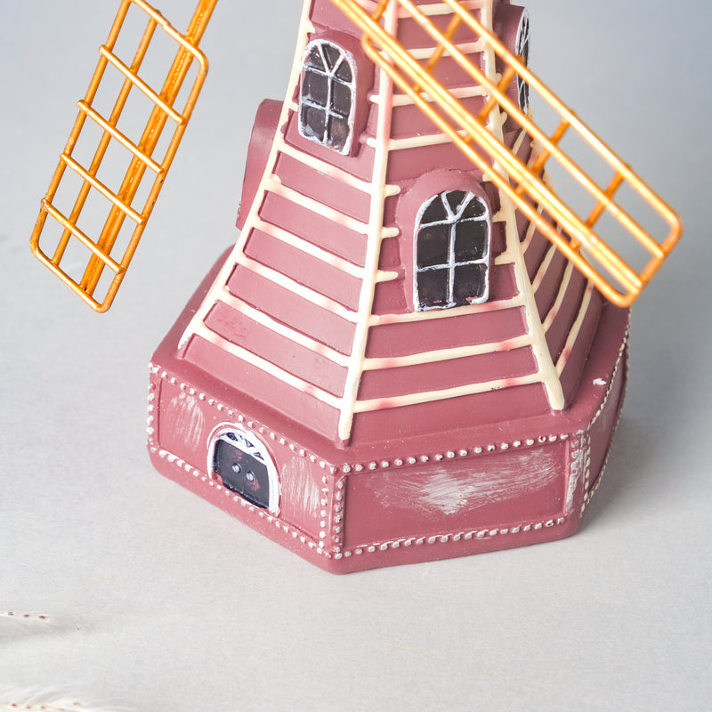 Vintage Windmill Decor - Showpiece | Home decor item | Room decoration item