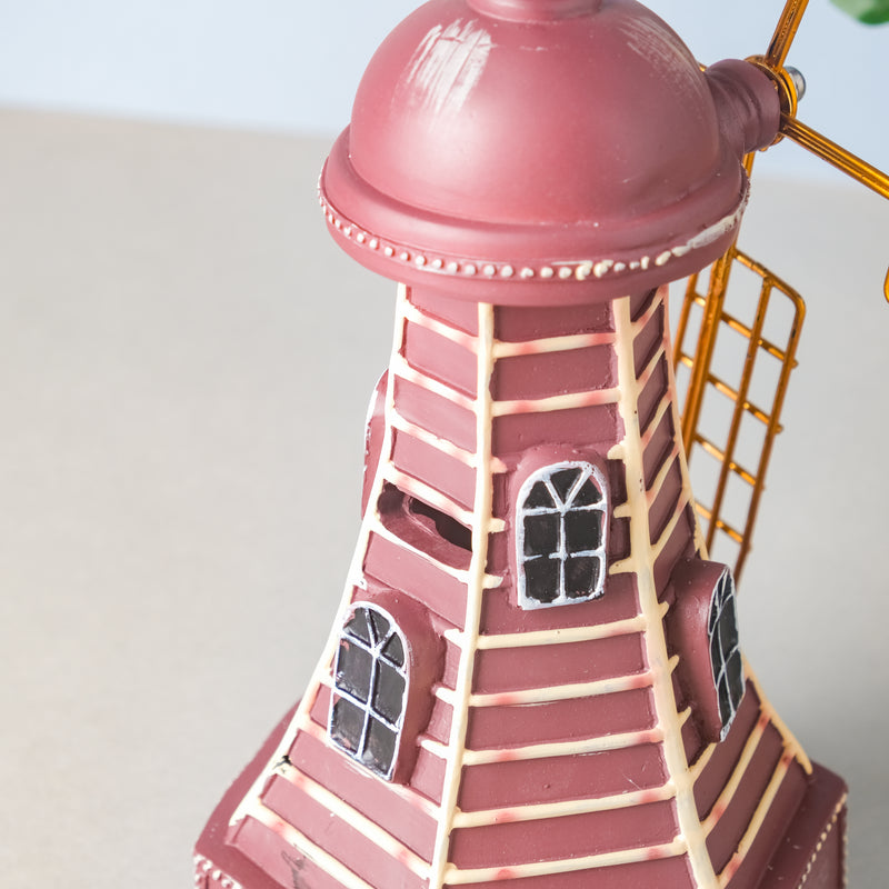 Vintage Windmill Decor - Showpiece | Home decor item | Room decoration item
