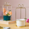 Gold Gift Wrap Plant Pot - Indoor planters and flower pots | Home decor items