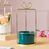 Gold Gift Wrap Plant Pot - Indoor planters and flower pots | Home decor items